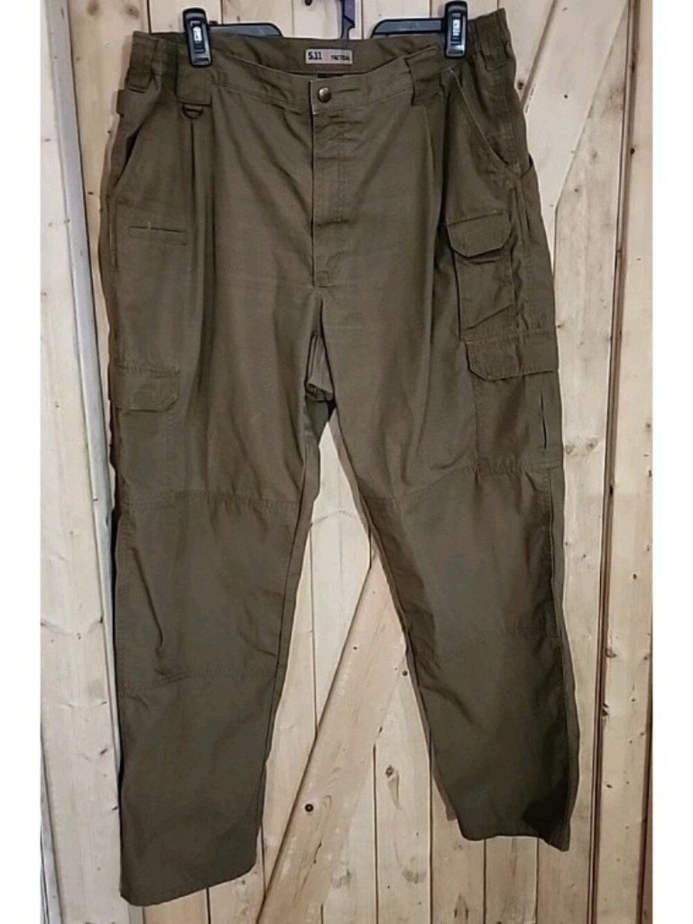 5.11 Tactical Stryke Pants Tag Size 42 X 32 Brown Cargo Hiking 8 Deep Pockets